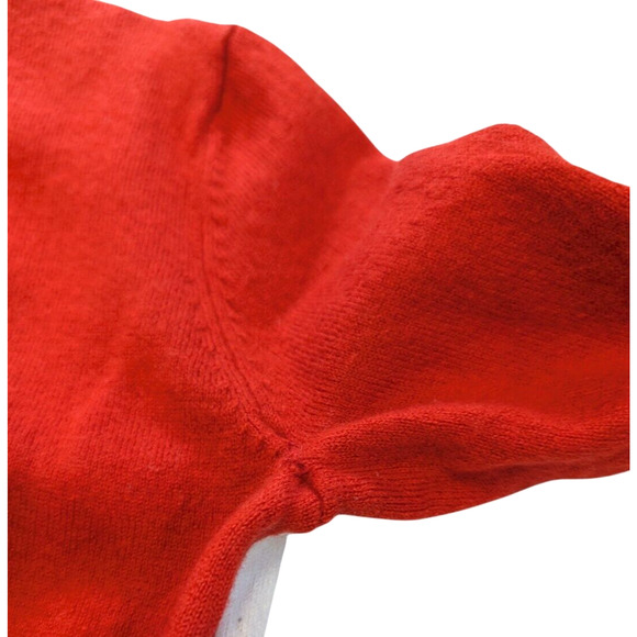 Women’s Bella Freud 1970 Merino Wool Jumper Sweater Top Size XS Red - Picture 4 of 9